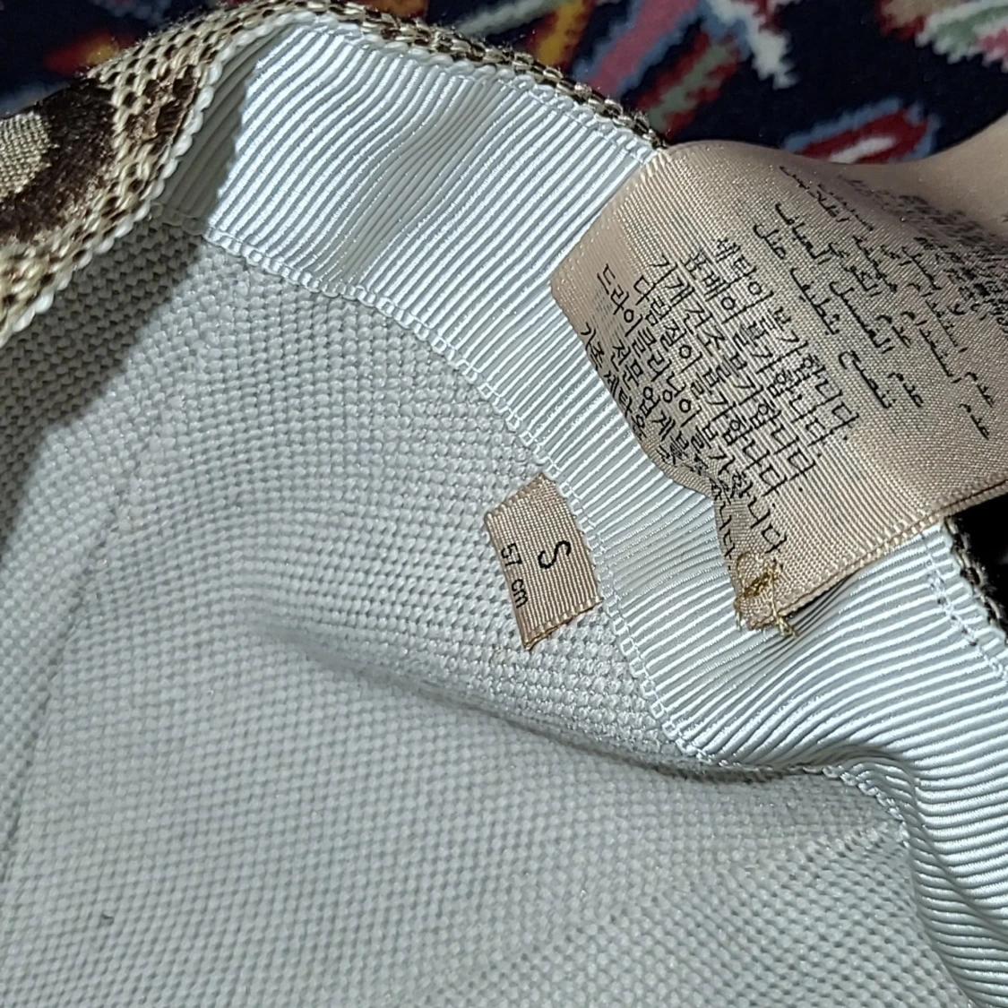 Beige keps från Gucci Jumbo GG - 3