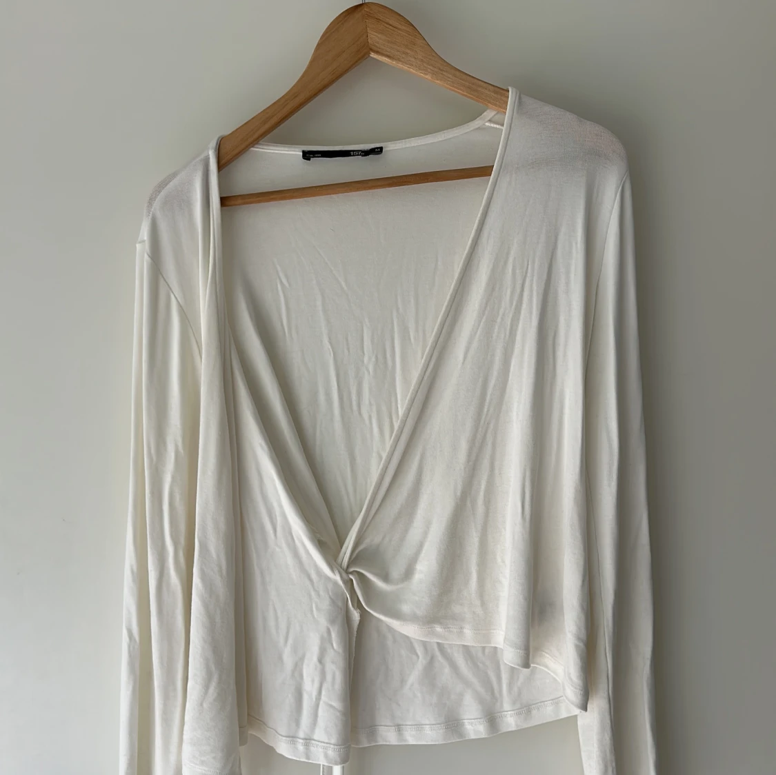 Vit omlottopp från Lager 157, stl M - 3