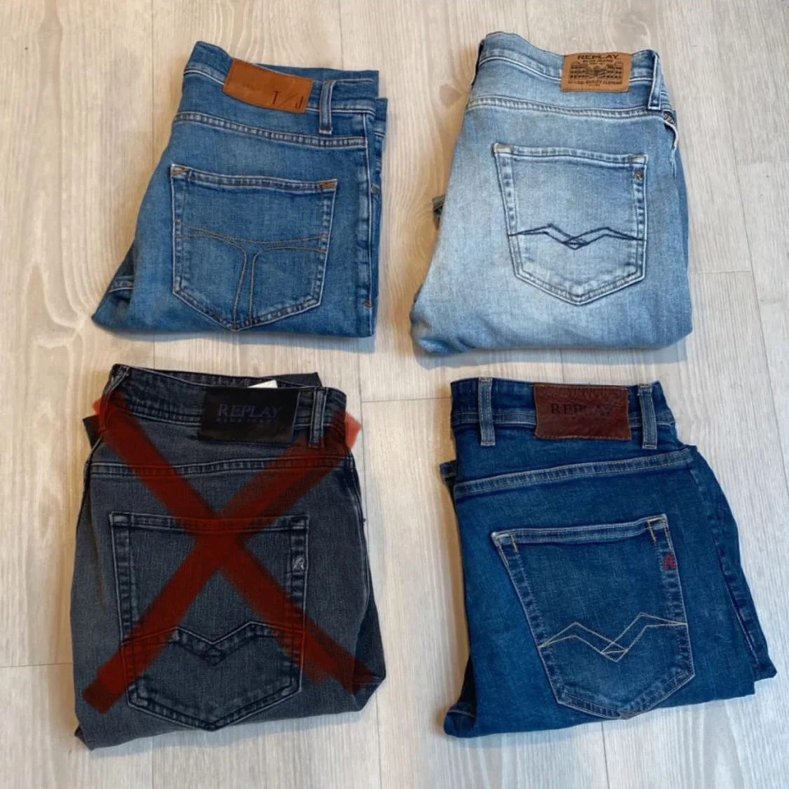 Replay och tiger of sweden jeans 