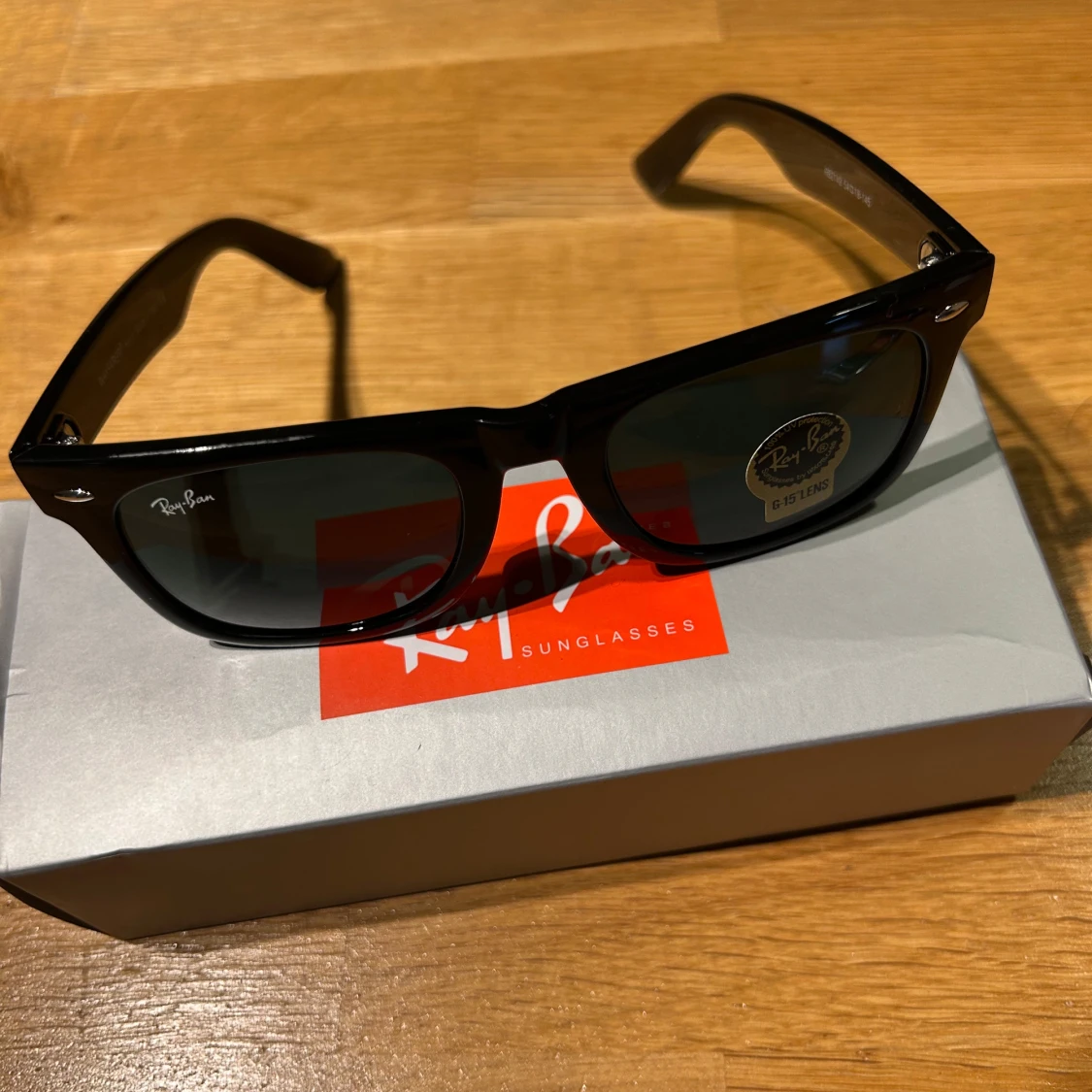  Nya Svarta Ray-Ban Wayfarer solglasögon - 1