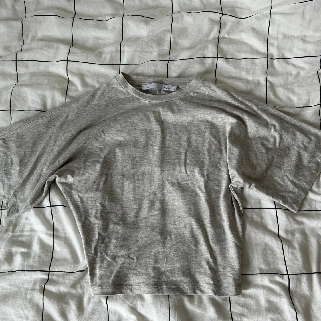 Grå croppad topp från 157  - 1