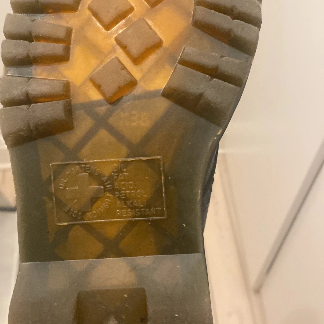 1490s dr.martens kängor i mjukt läder  - 3