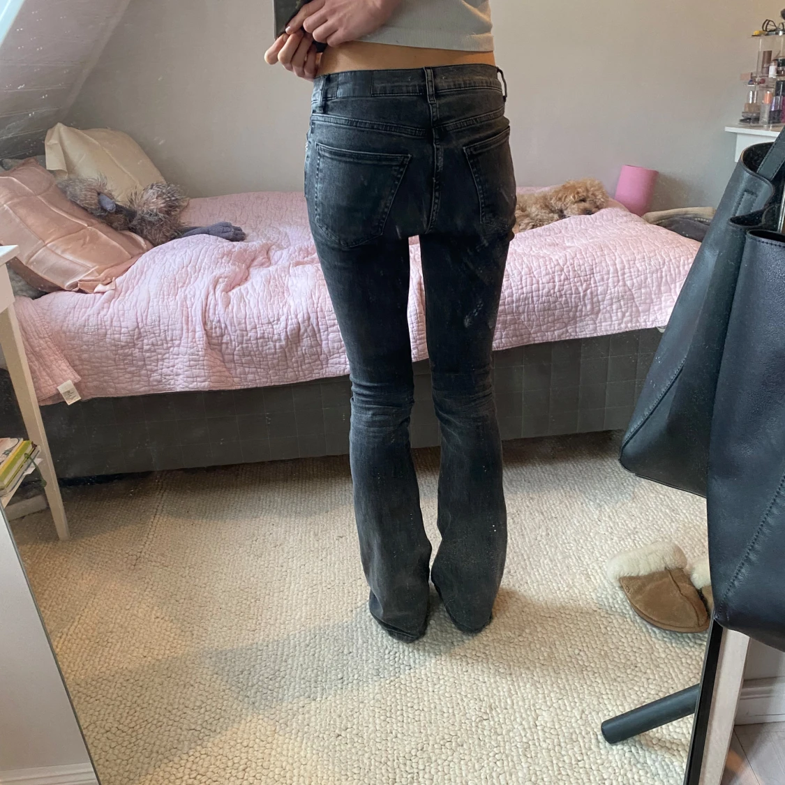 Low waist jeans från Gina Tricot - 1