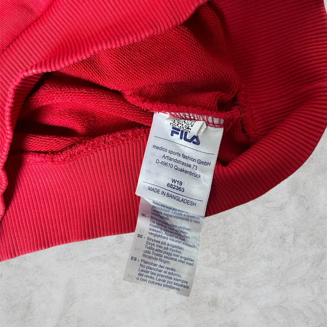 Röd Fila Tröja - 4