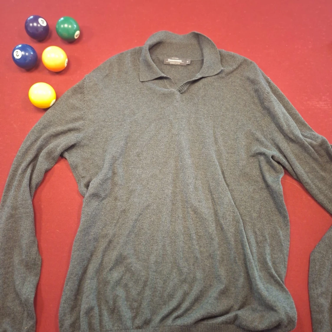 Dressman Långärmad Piké  - 1