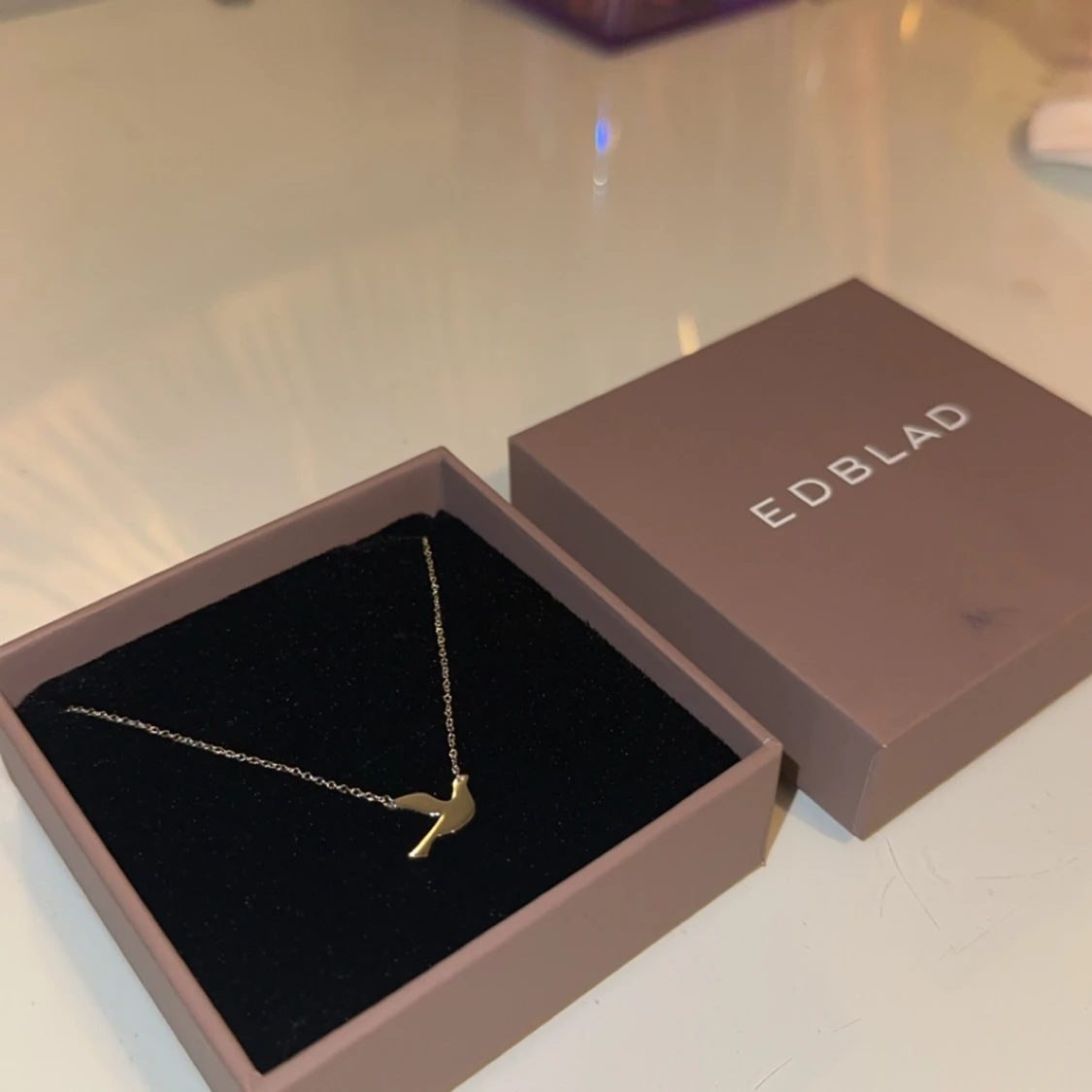 Fågelhalsband i silver från Edblad - 1