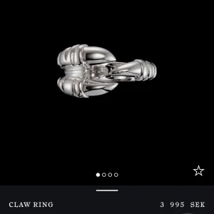 Claw Ring i silver från Maria Nilsdotter  - Cool Claw Ring från Maria Nilsdotter  i äkta 925 sterling silver. Ringen har en unik design som liknar klor vilket gör den till en cool accessoar. Nästan aldrig använd så i nyskick💕