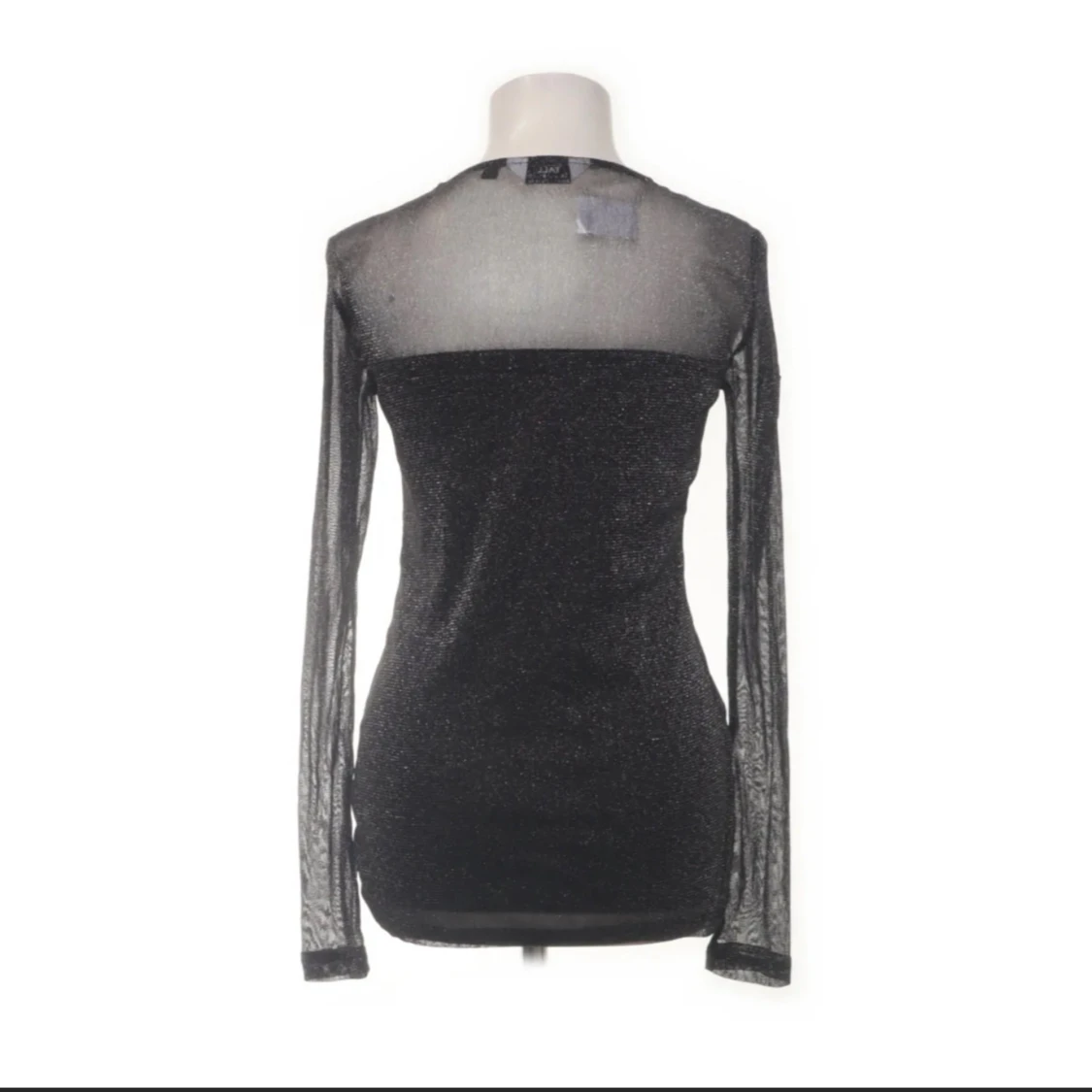 Svart glittrig topp  - 1