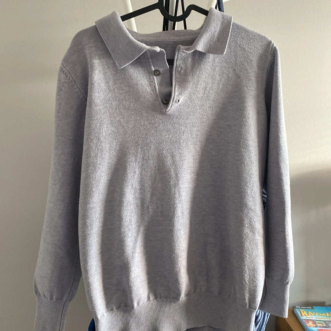  merinoull långärmad piké nypris 800kr - 1