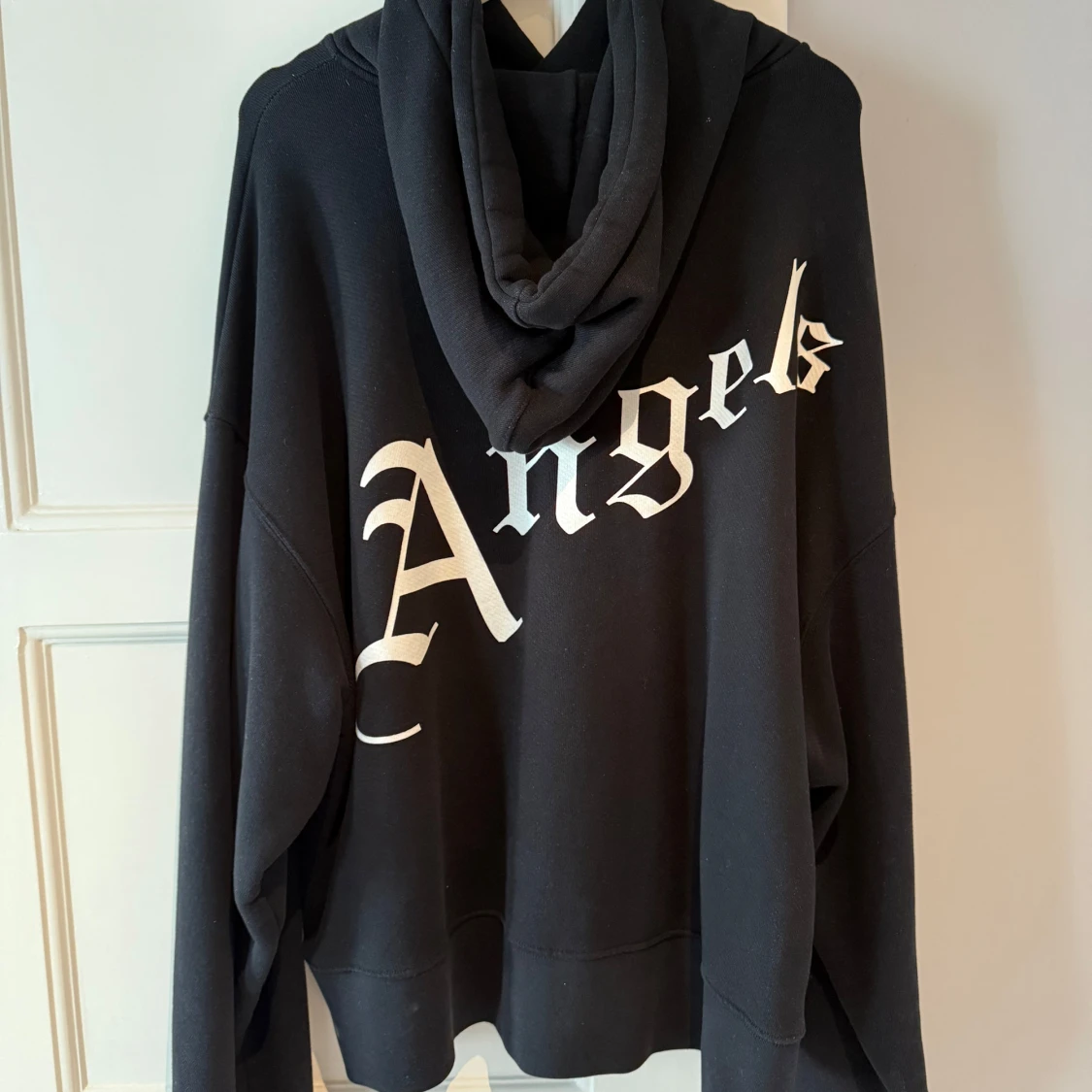 Svart Palm Angels hoodie med tryck - 1