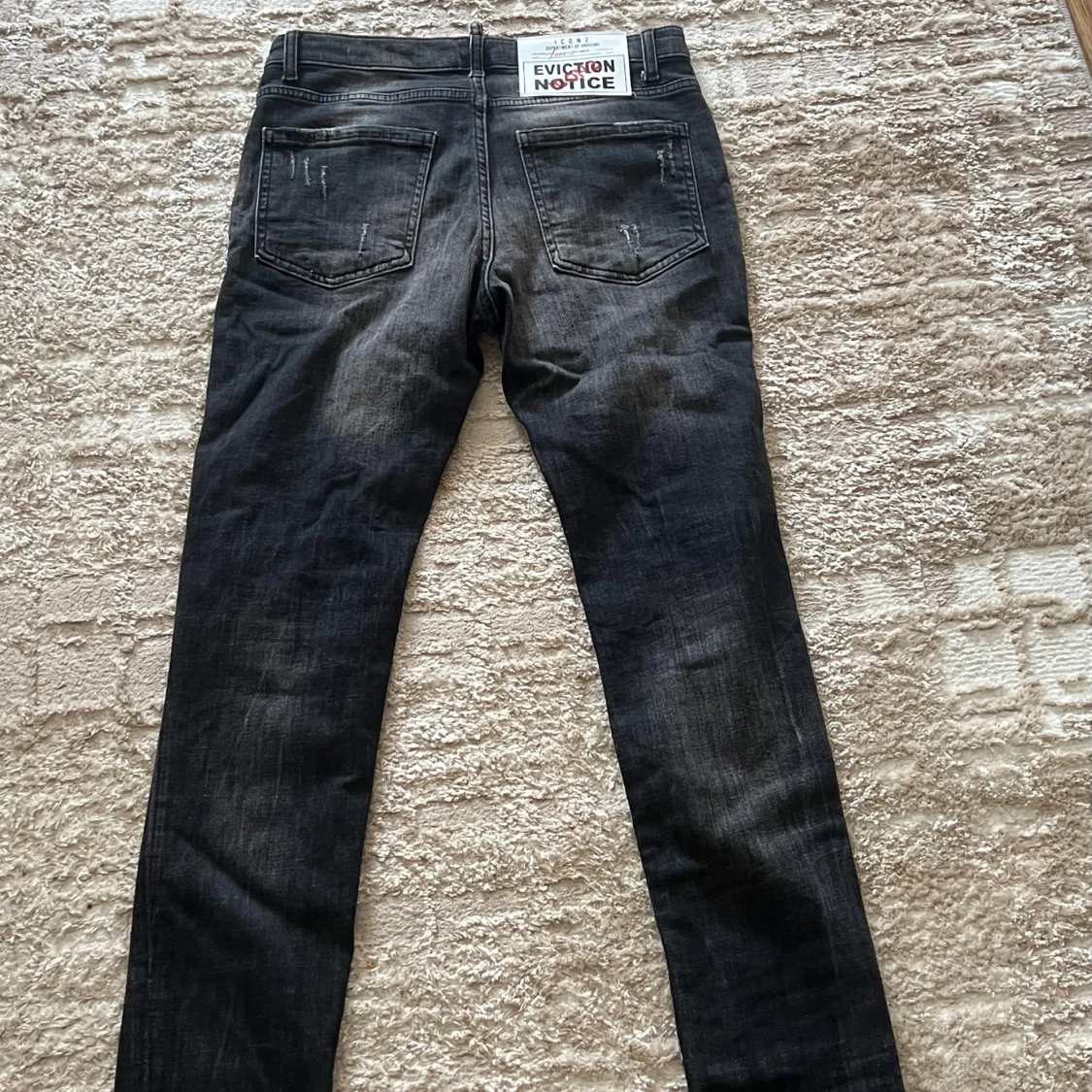 Svarta distressed jeans ICON 2 - 1