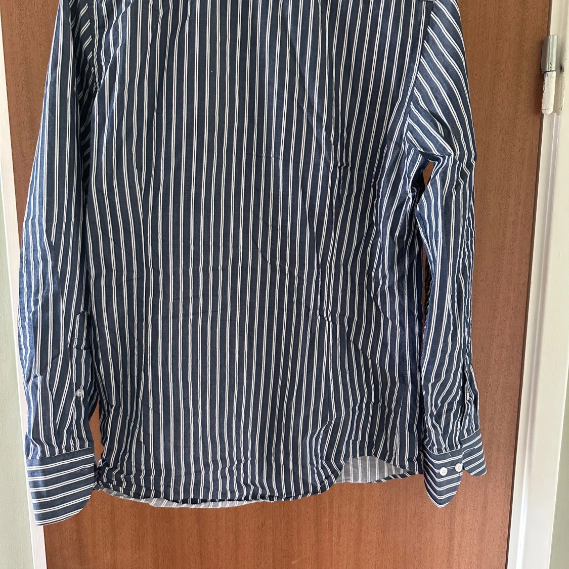 Randig blå skjorta från Riley - 1