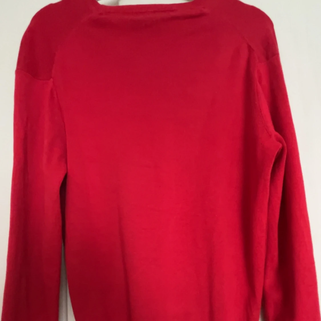 Röd v-ringad tröja Polo Ralph Lauren - 1