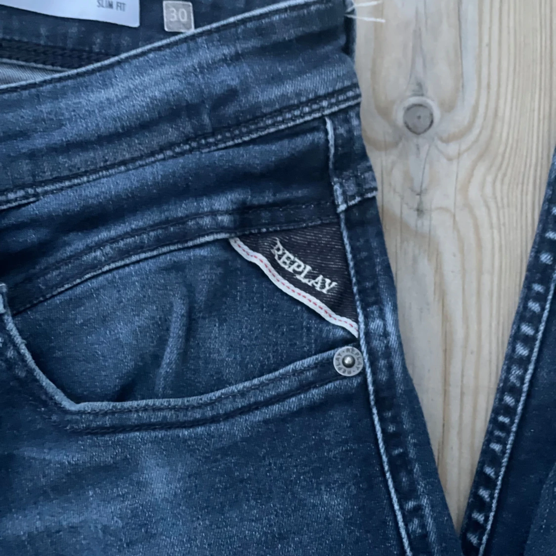 Replay RIK slim fit jeans blå 30-34 - 2