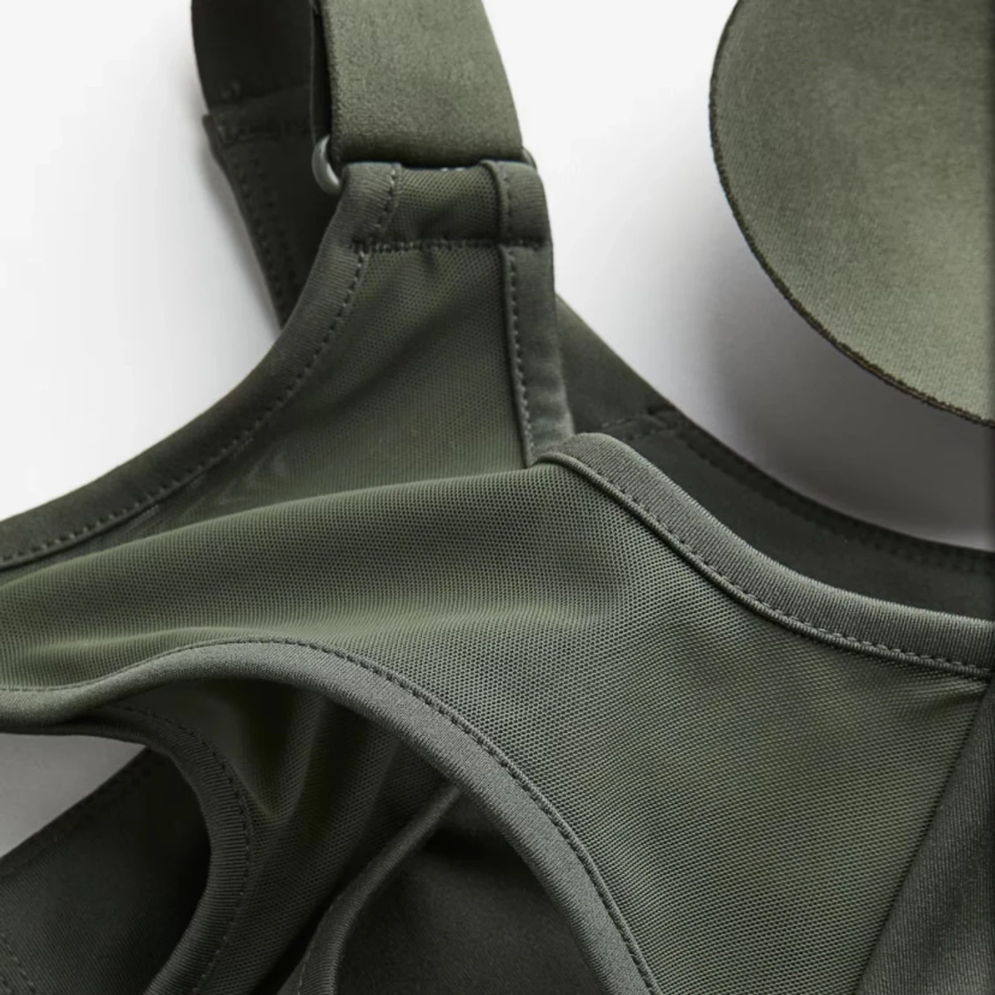 Khakigrön sport topp - 1