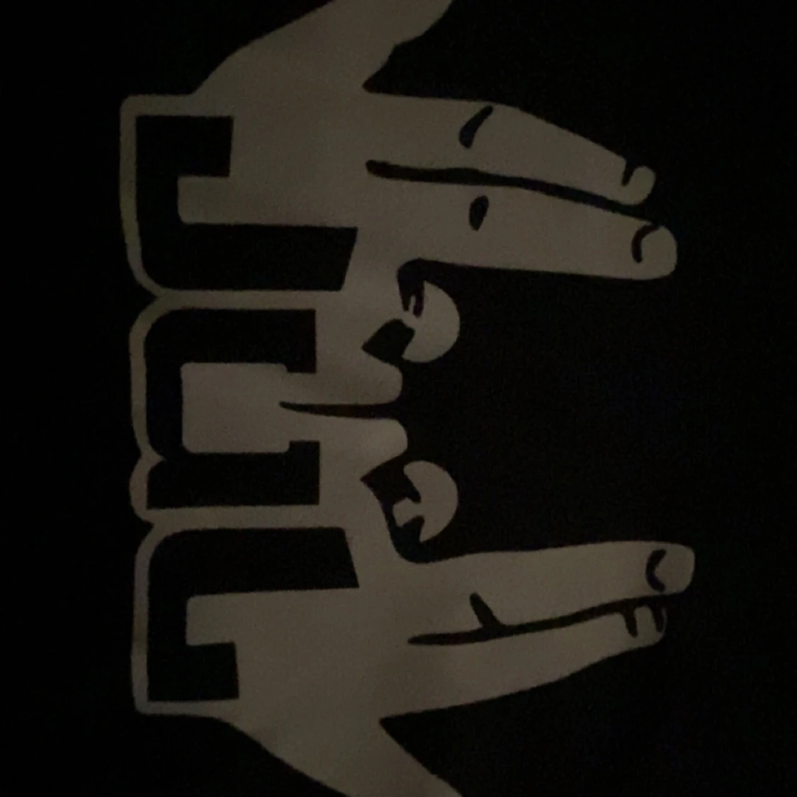 Svart Yamaha t-shirt med grafiskt tryck - 3