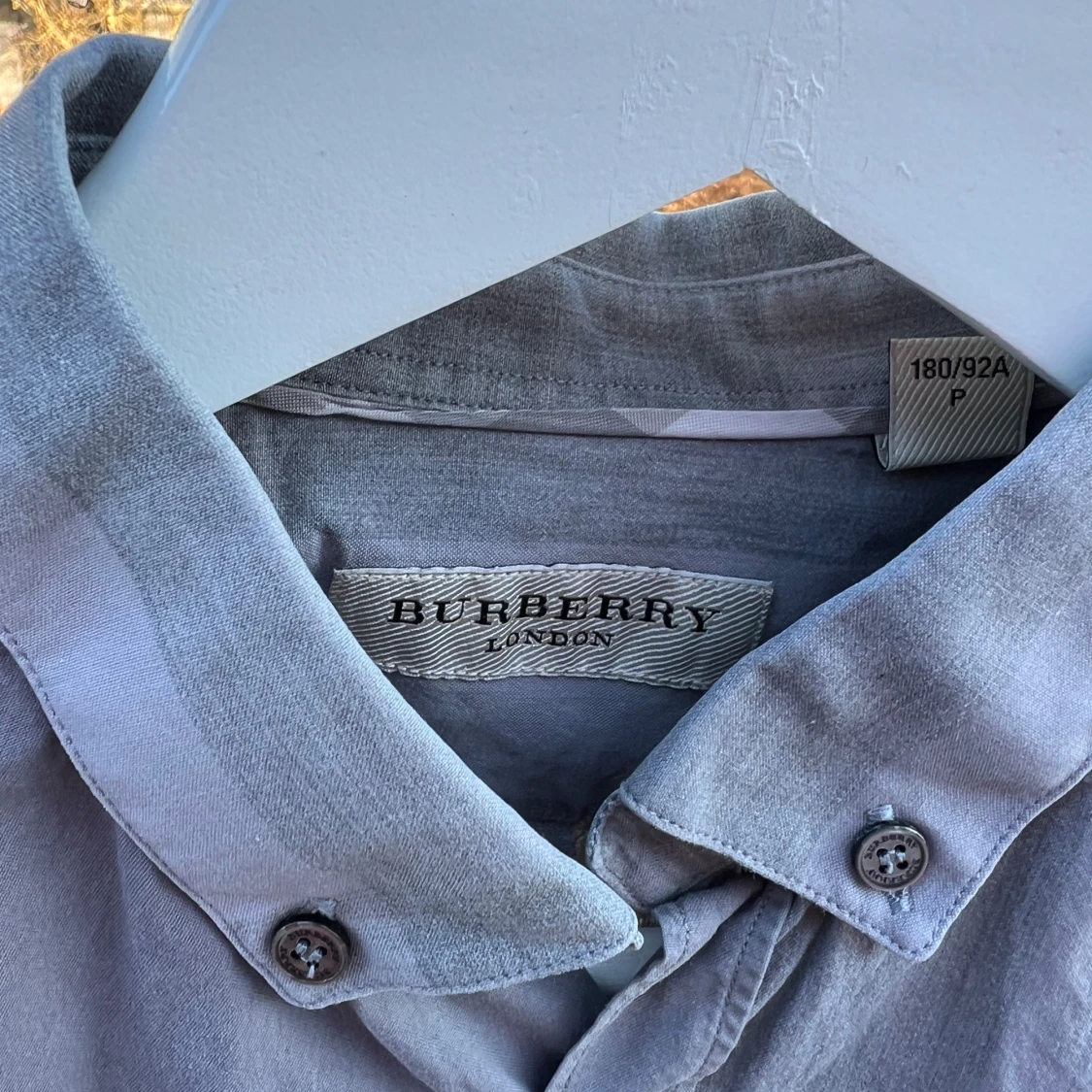 Grå rutig skjorta från Burberry - 2