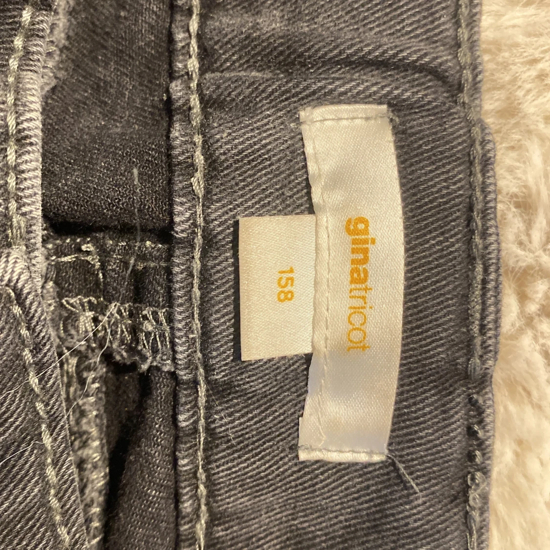 Svarta bootcut jeans - 2