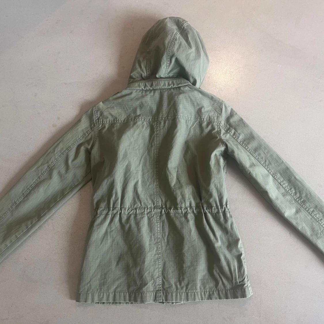 Grön parkajacka  militär - 4