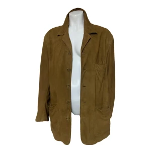 Mockajacka från Burberry - Vintage mockajacka från Burberry. Unisex, men storlek 52 man, så den är stor på mig som är 160 (se bild) och vanligtvis XS.