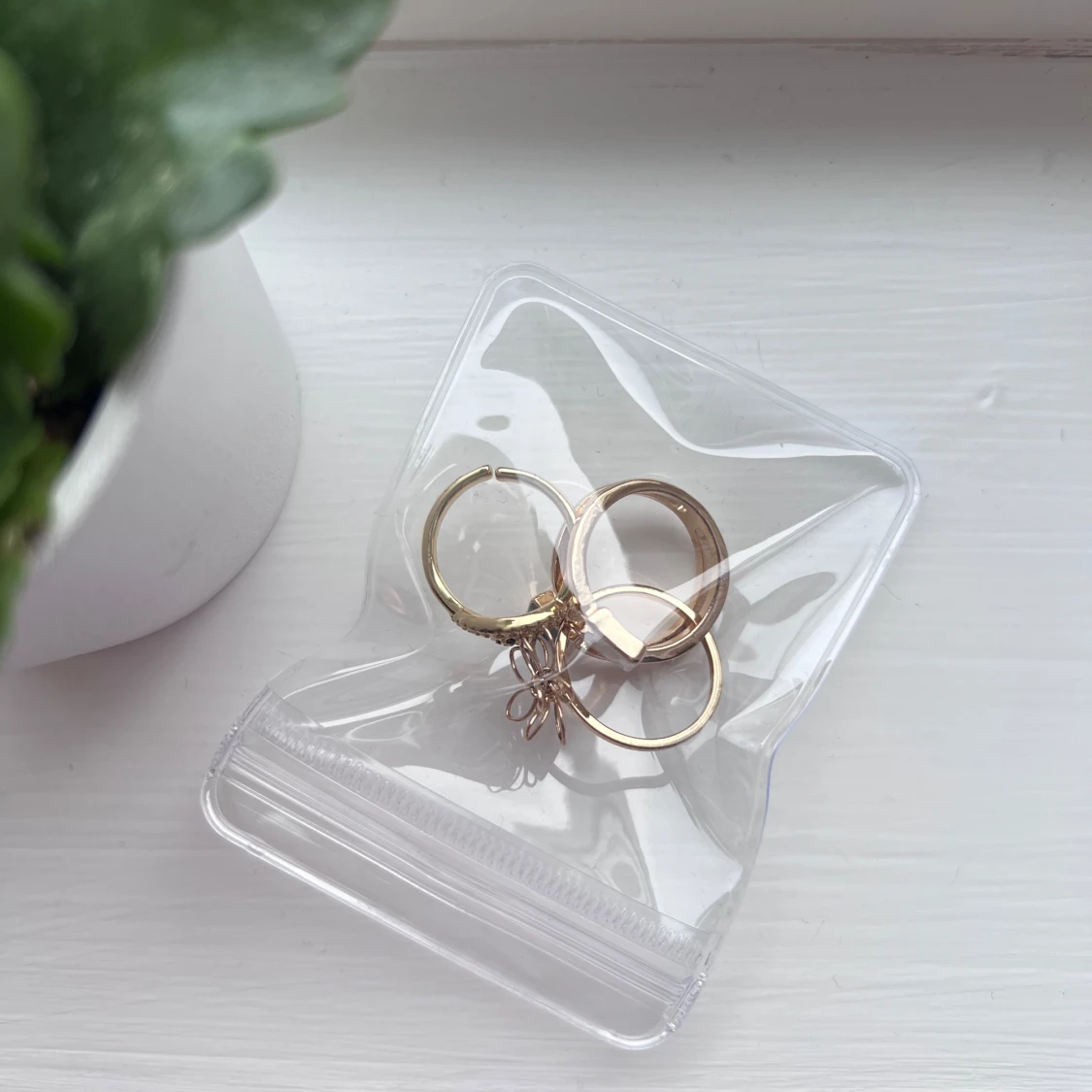 Set med tre guldringar - 3