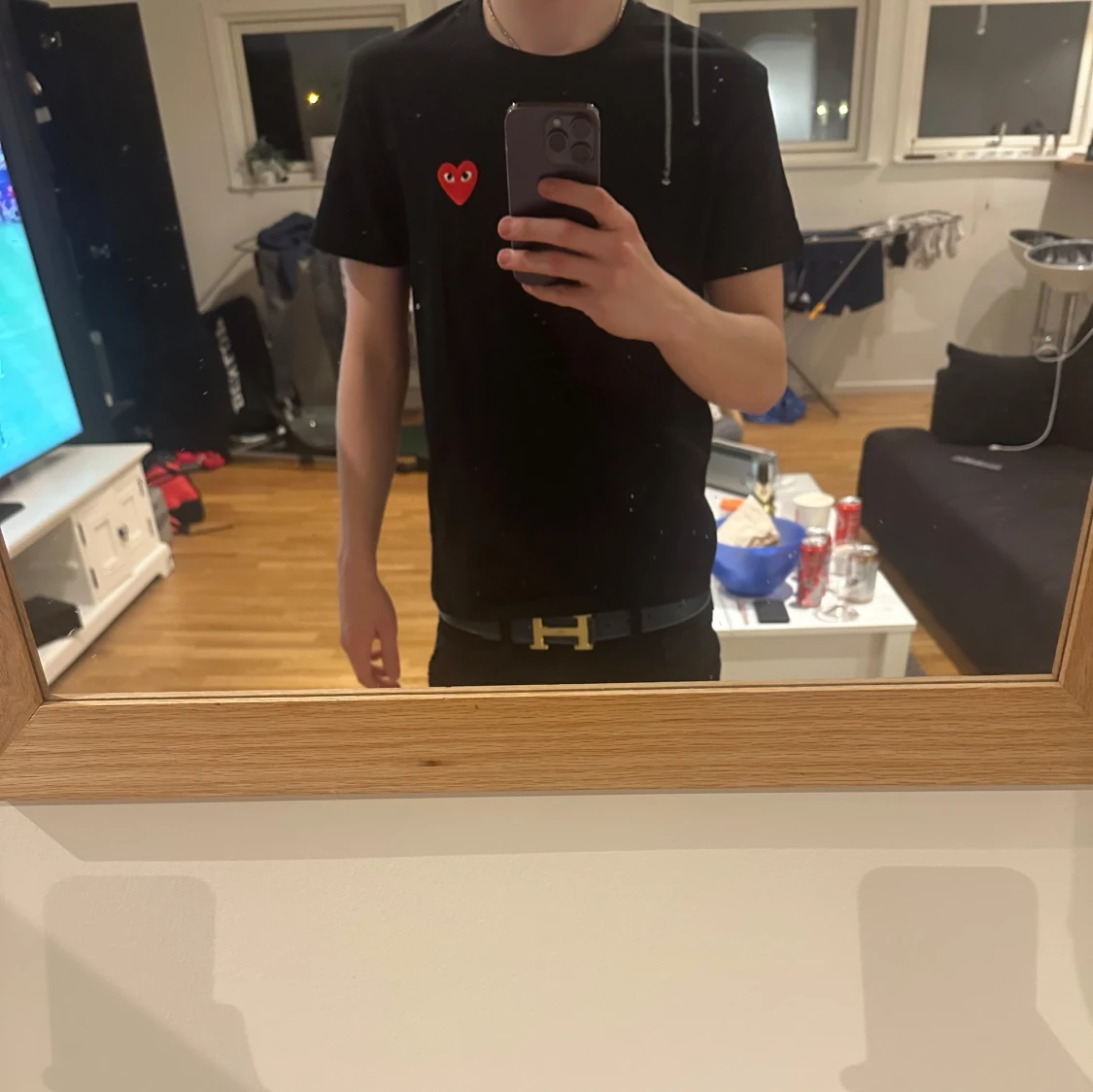 Svart t-shirt från Comme des Garçons - 1