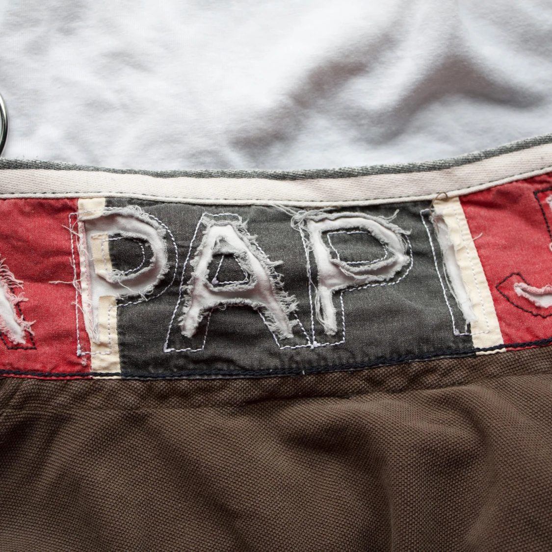 Brun långärmad pikétröja från Napapijri - 4