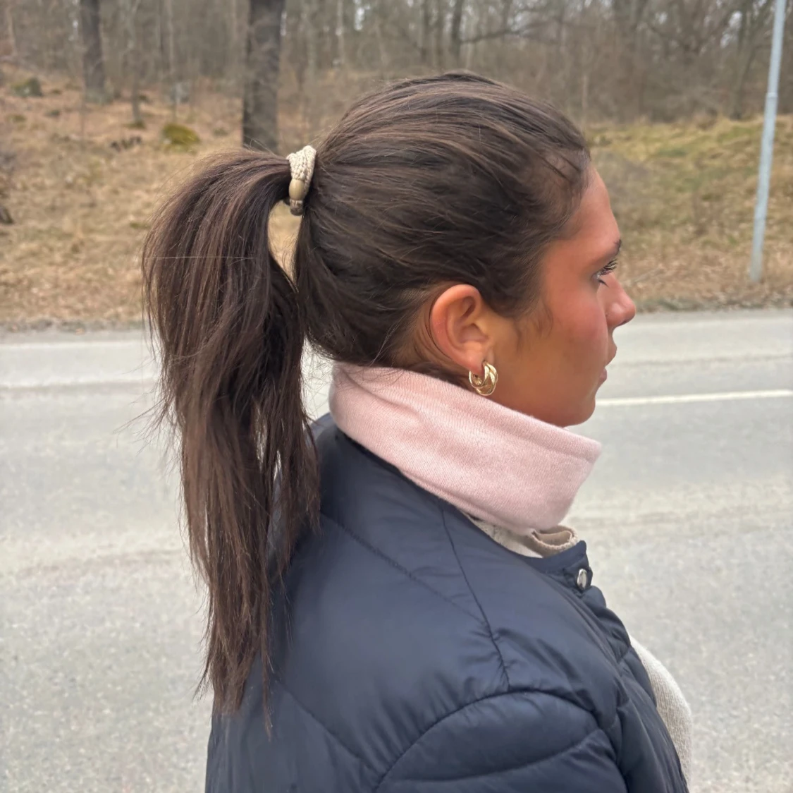 Ljus rosa kashmir buff - 1