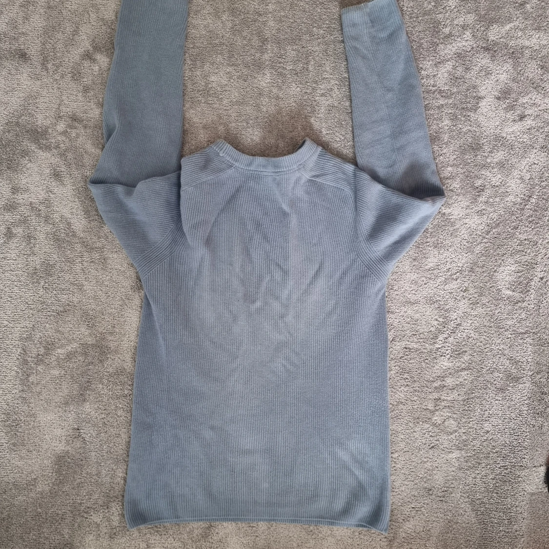 Blå stickad tröja från FSBN - 1