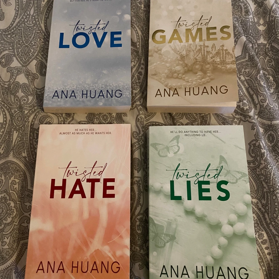 Twisted Love, Twisted Games, Twisted Hate, Twisted Lies