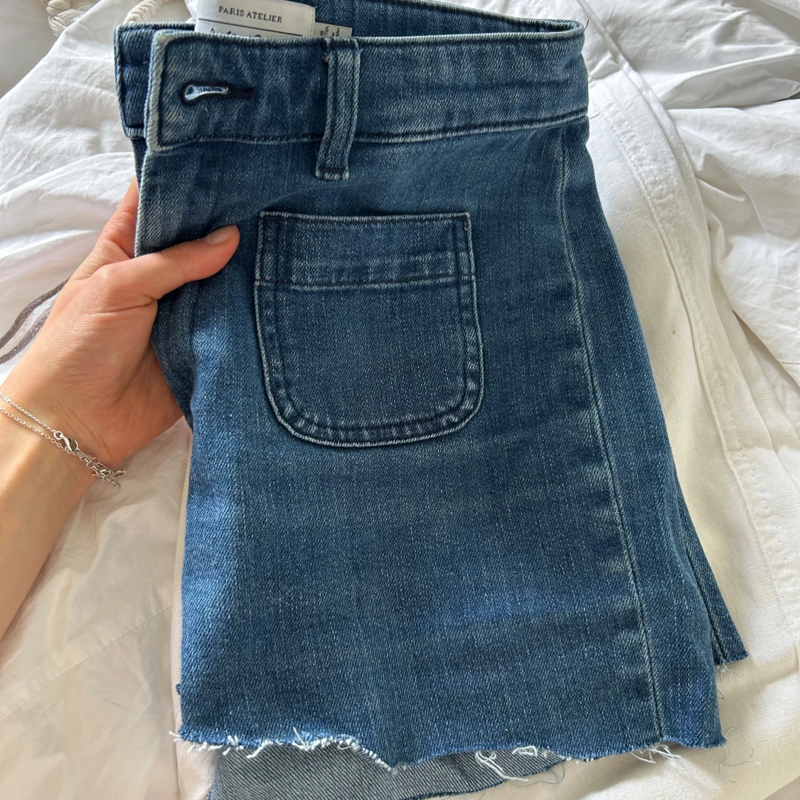 Blå jeanskjol från Paris Atelier - 2