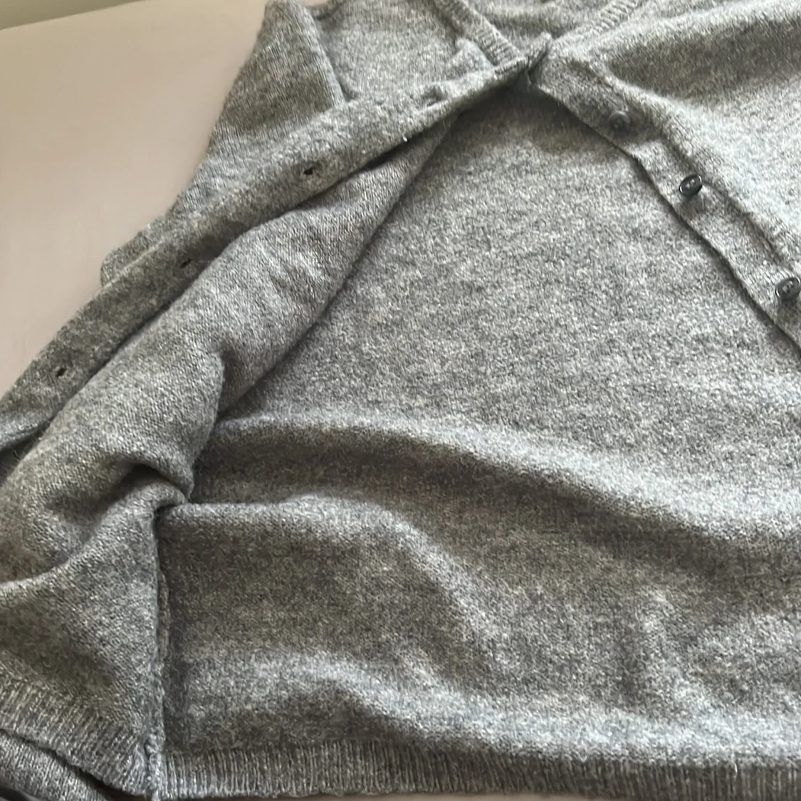 Grå kofta från H&M i XS - 4