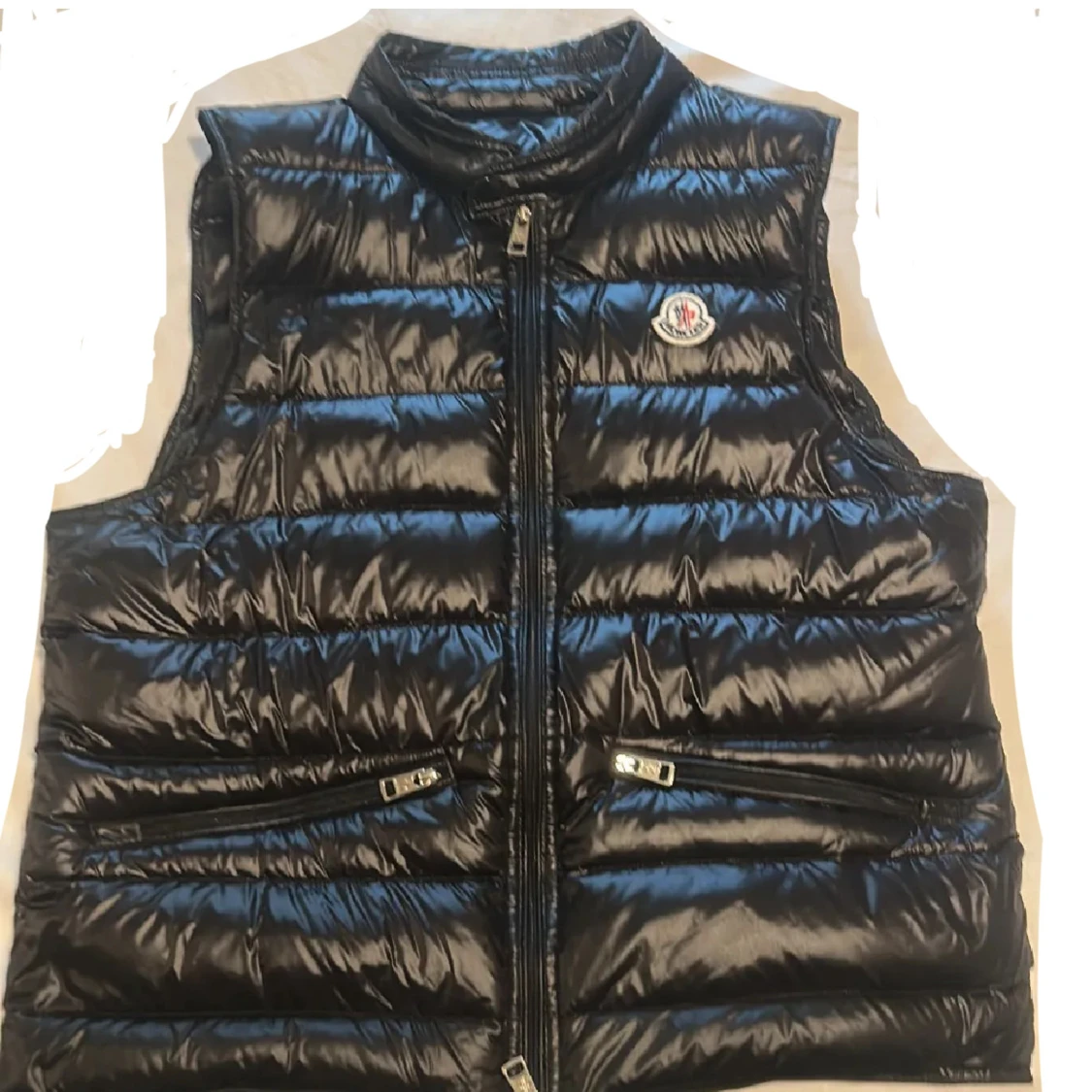 Svart dunväst från Moncler