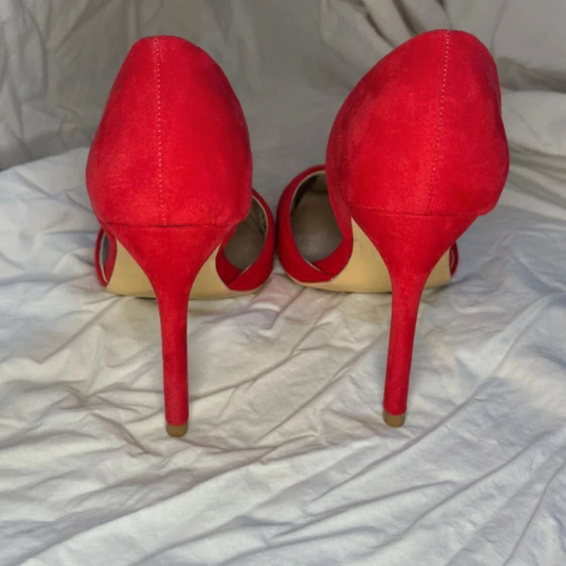 Röda pumps från NLY Shoes, storlek 36 - 1