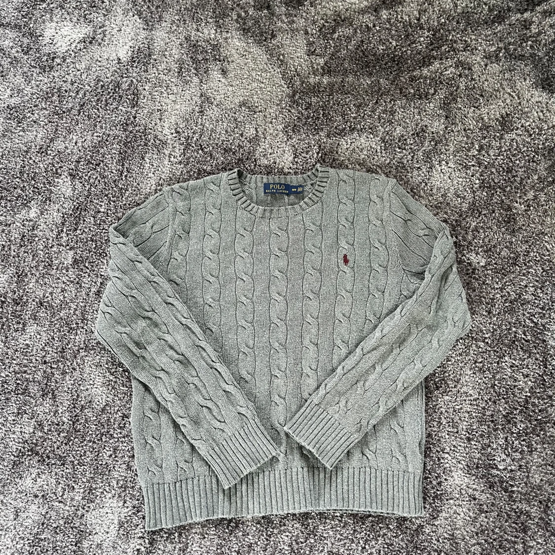 Ralph Lauren kabelstickad tröja