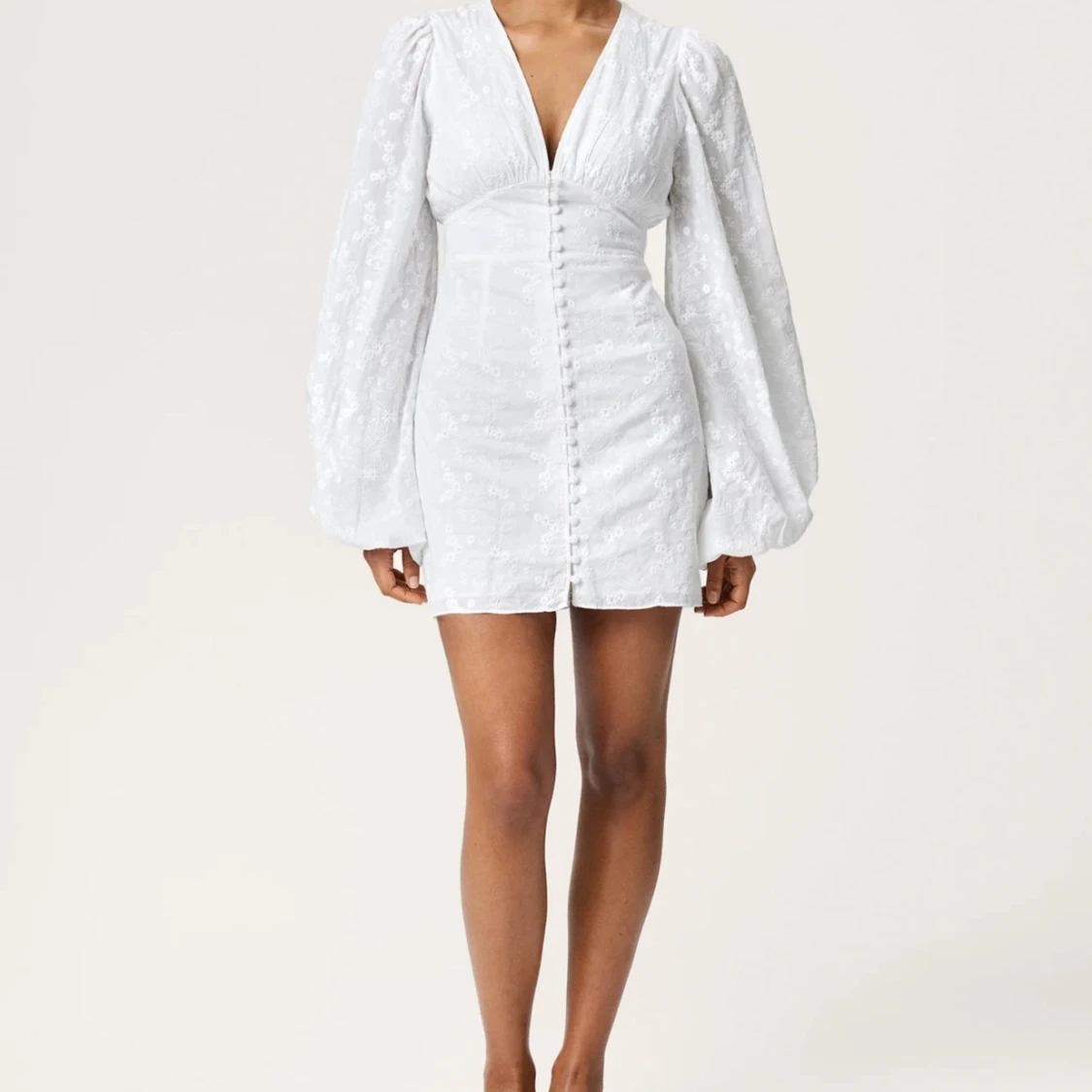 Vit Florence klänning Adoore