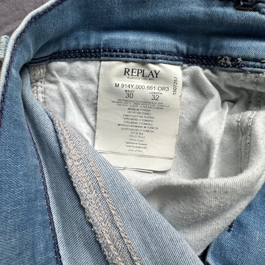 Ljusblå jeans från Replay - 4