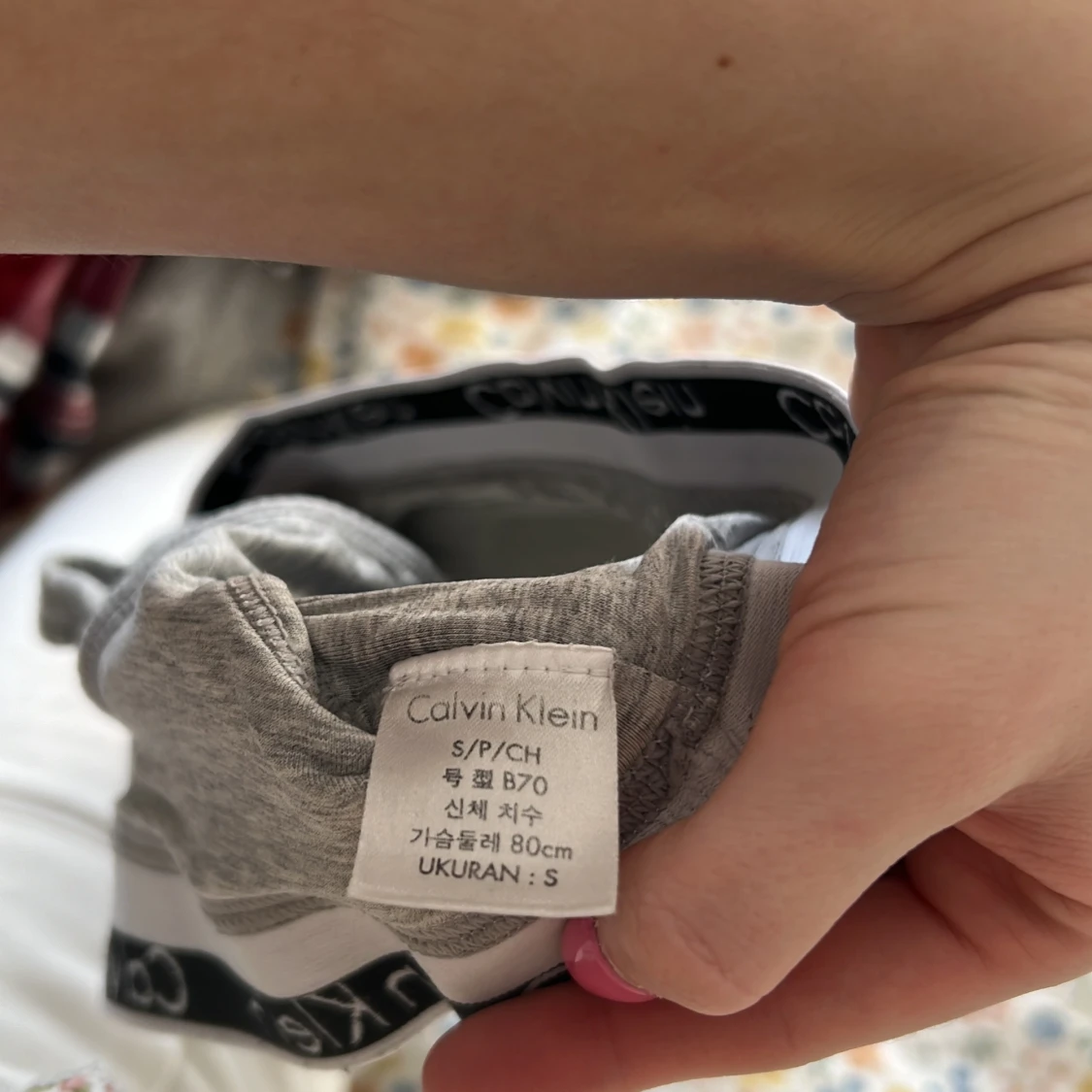 Grå bh från Calvin Klein - 2