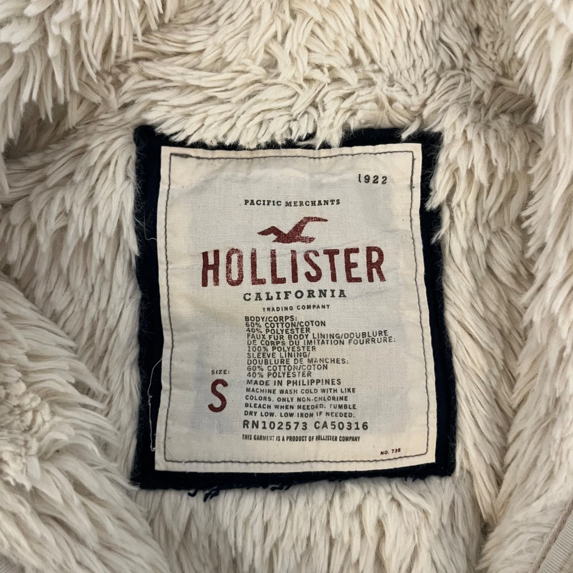 Mörkblå zip hoddie  - 1