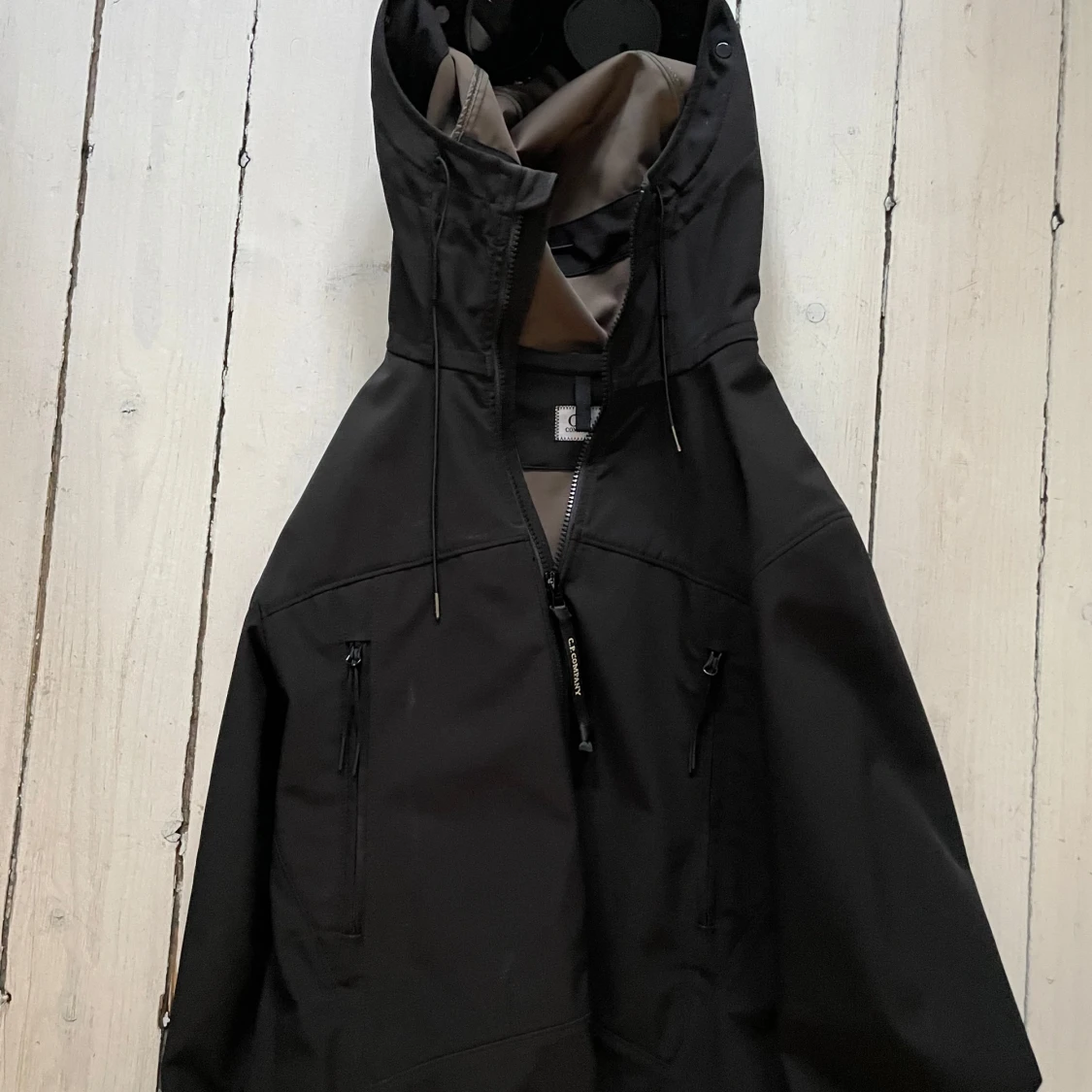 Svart CP Company Shell Jacket