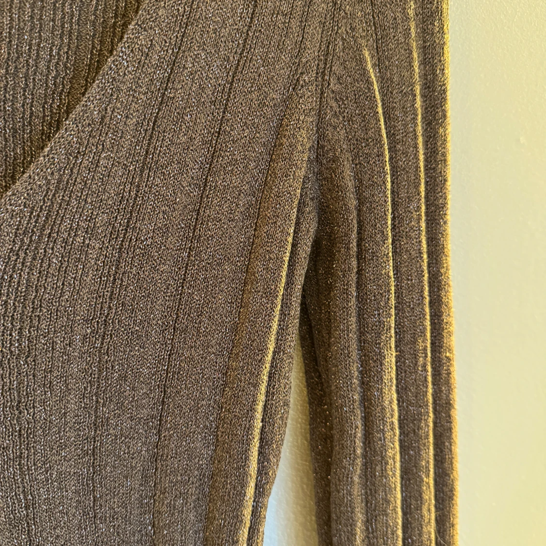 Stickad glittrig topp💕  - 2