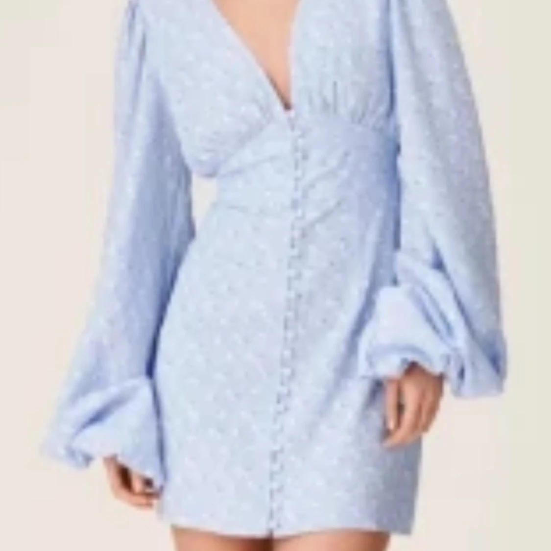 SÖKER kort blå adoore klänning i 36