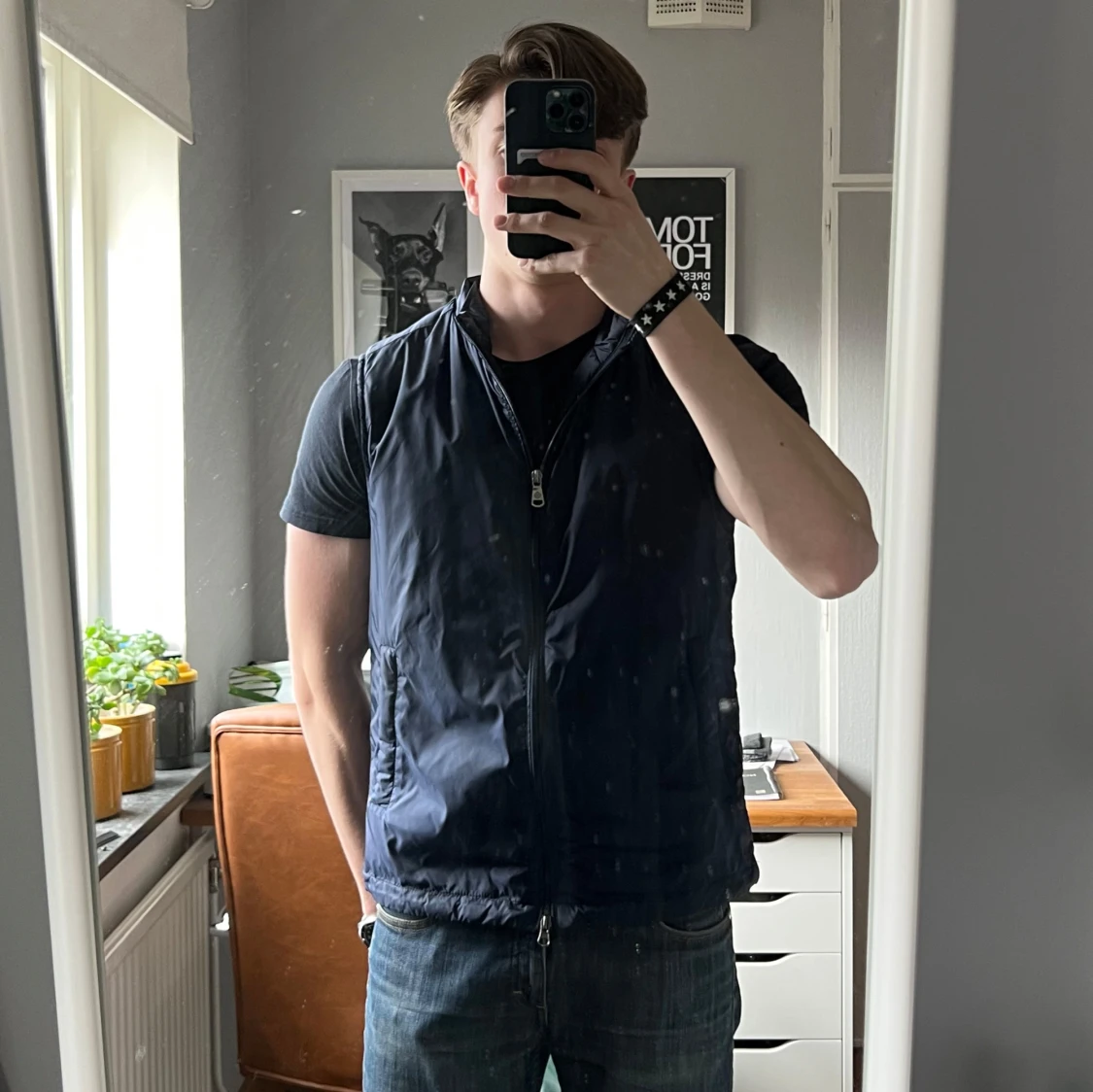 Mörkblå väst från Berkeley - 1