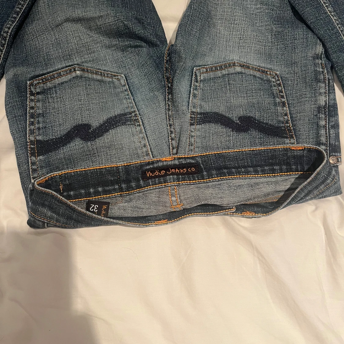 Blå jeans från Nudie Jeans - 1