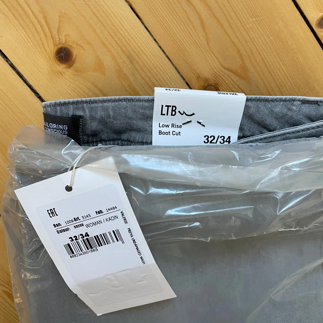 Grå Valerie bootcut jeans från LTB - 1