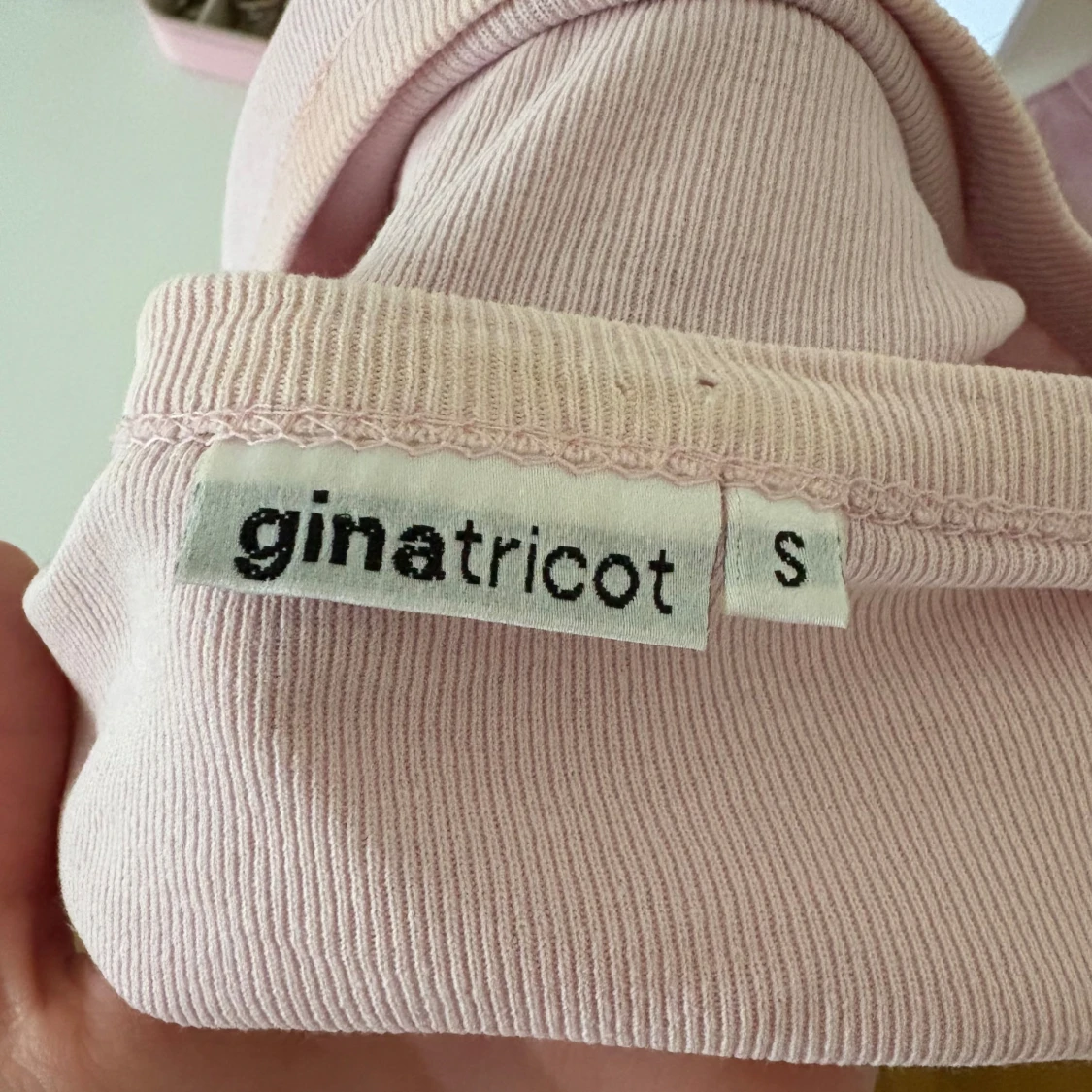 rosa trekvartsärmad tröja - 2