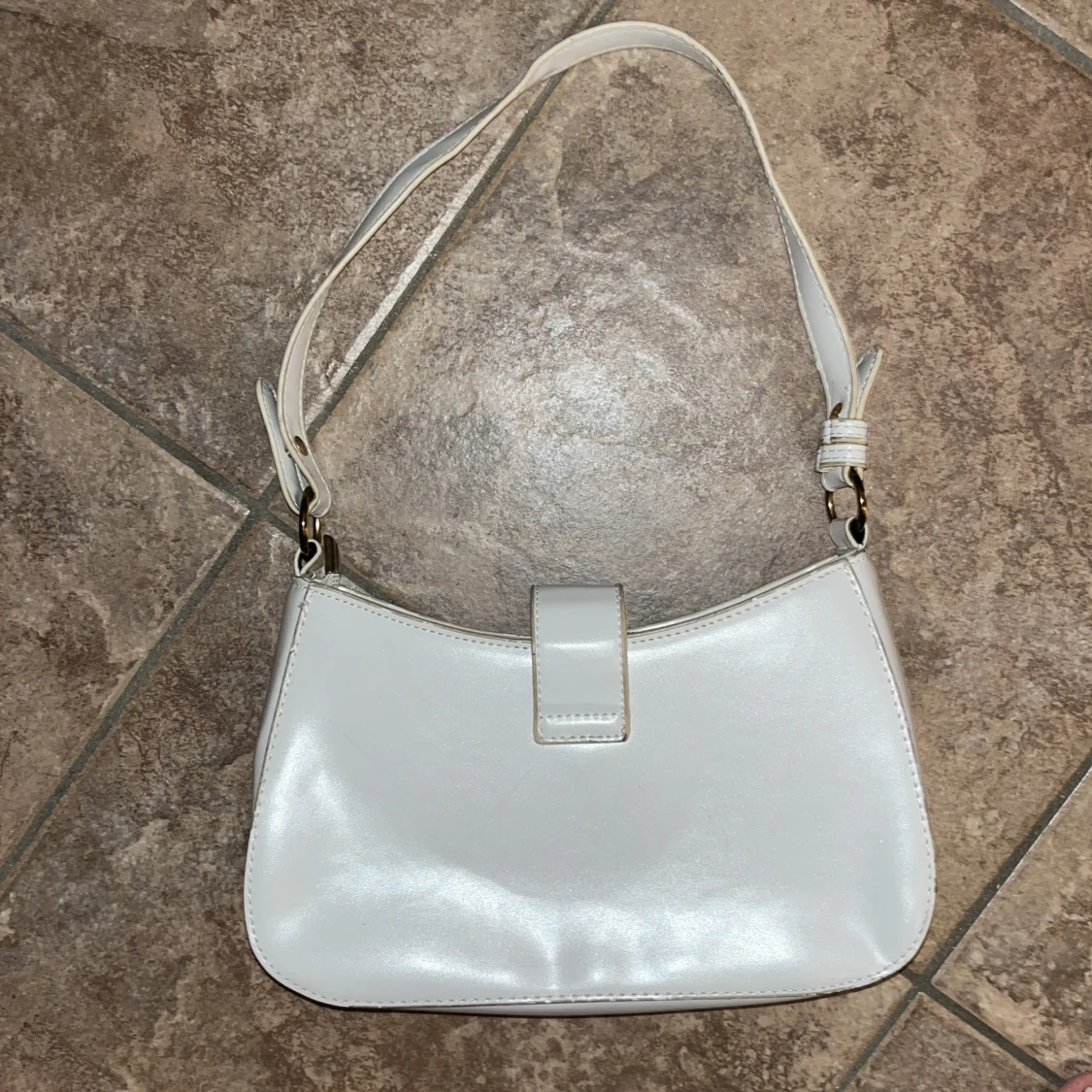 Vit axelväska med Toy Story-tryck - 1