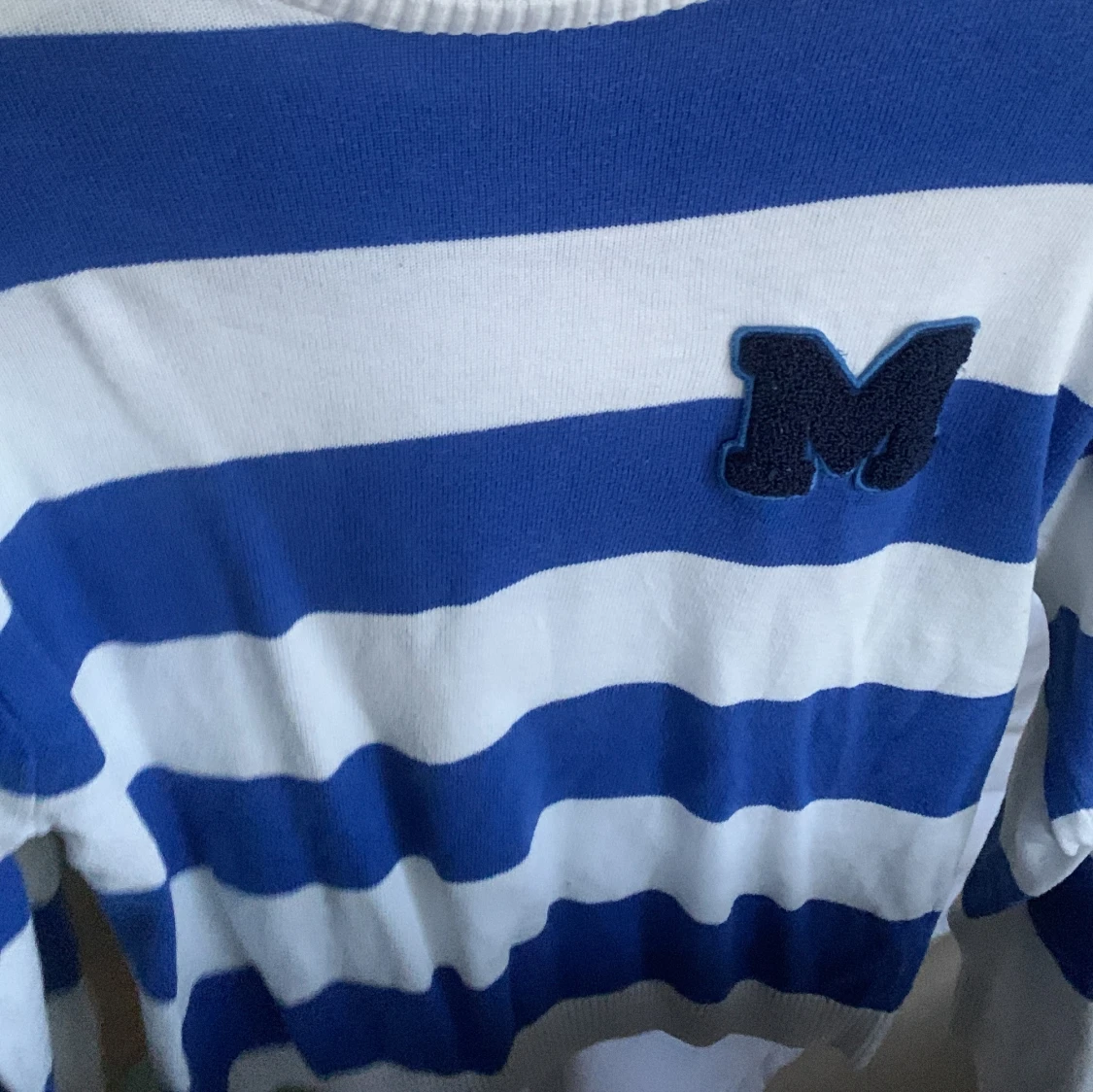 Randig blåvit tröja från Zara 💙🤍 - 3