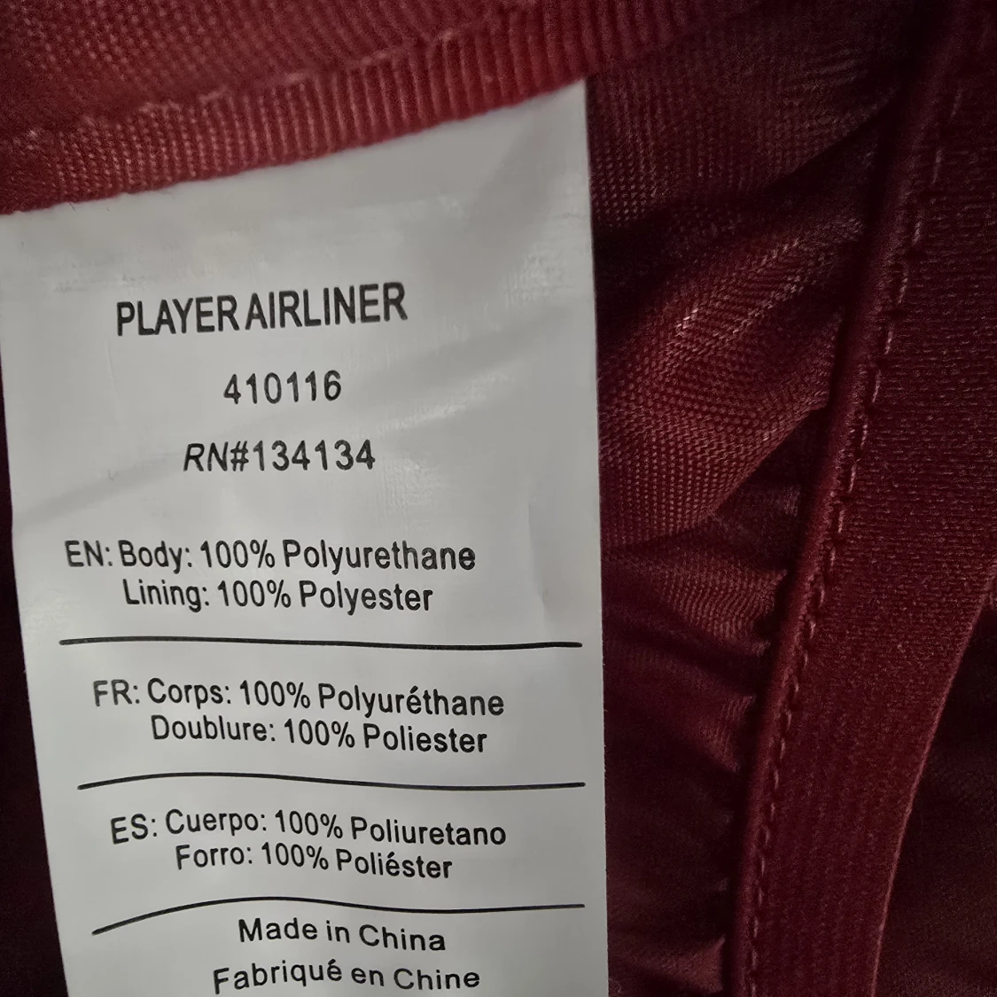 Röd axelväska från Converse - 4