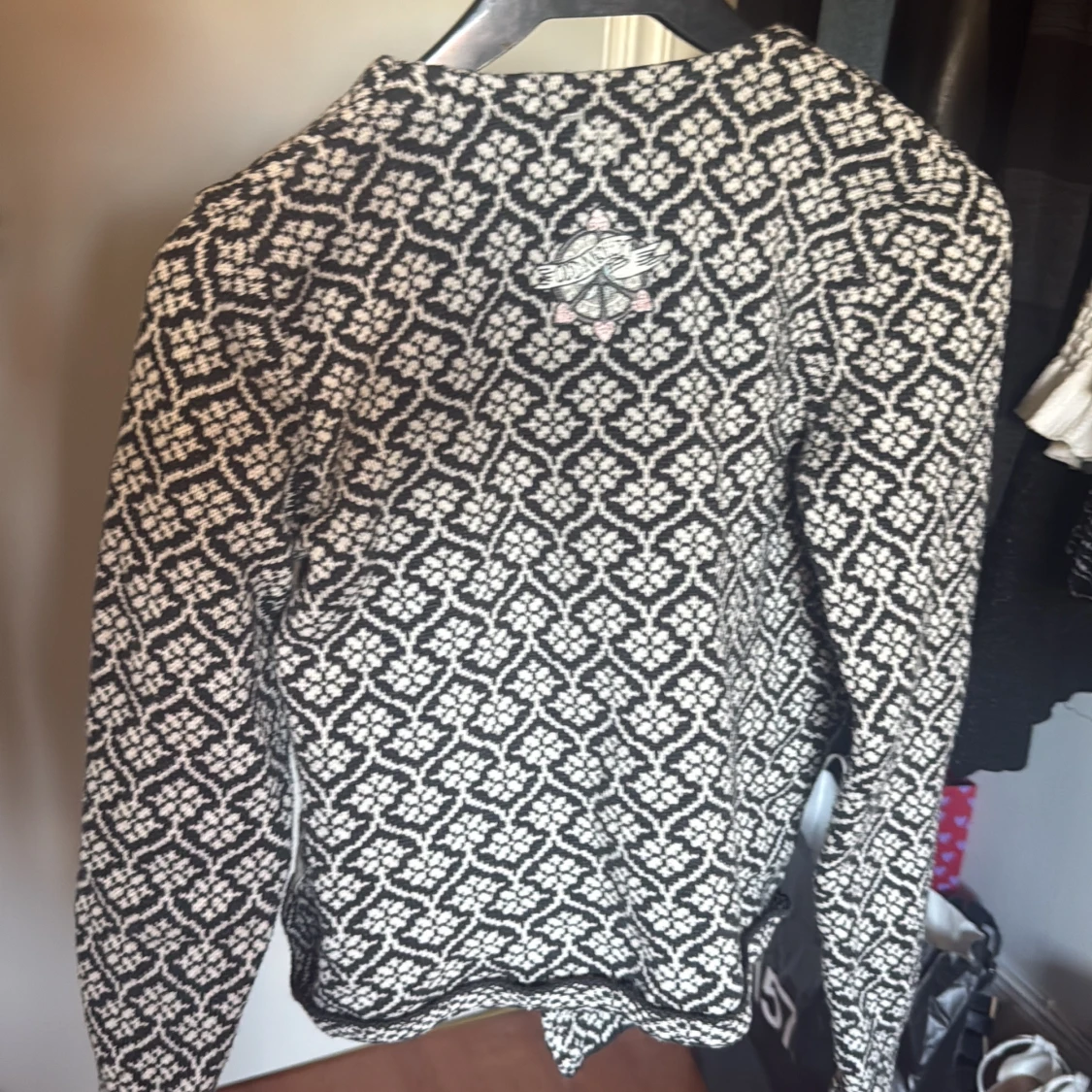 Mönstrad kofta Odd Molly - 1